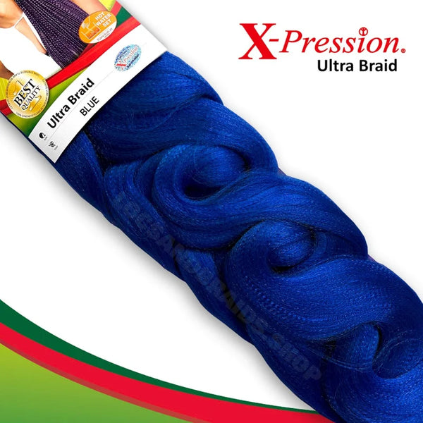 X Pression Syn Ultra Braid X-PRESSION Ultra Hair Braid (Braiding) Extension (Choice of Colours) - Afro Hair Boutique