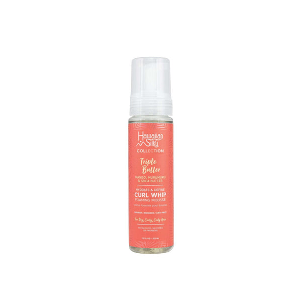 Hawaiian Silky Triple Butter Hydrate And Define Curl Whip Foaming Mousse 222ml