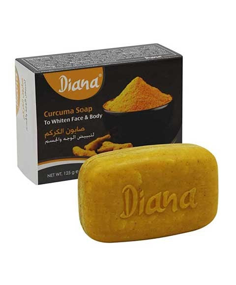 Diana  Curcuma Soap To Whiten Face And Body 