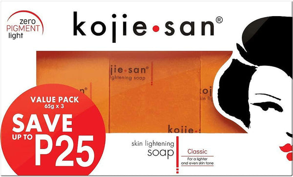 Kojie San Soap Value Pack 65g x 3 - Afro Hair Boutique