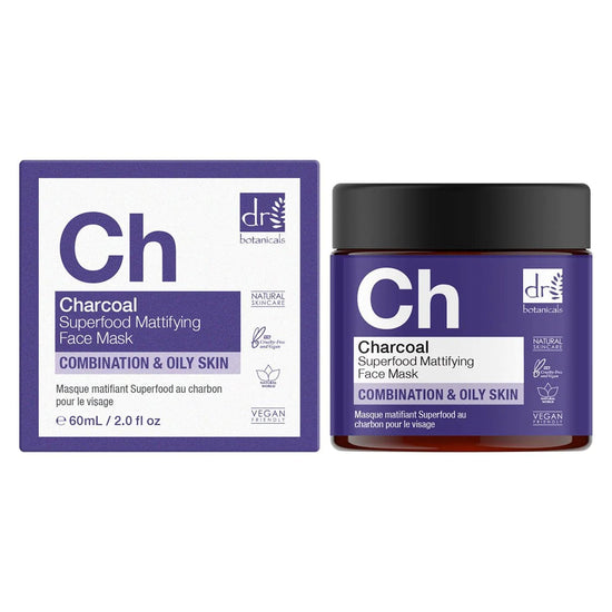 Dr Botanicals Ch Charcoal Superfood Mattifying Face Mask 30ml / 60ml