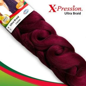 X Pression Syn Ultra Braid X-PRESSION Ultra Hair Braid (Braiding) Extension (Choice of Colours) - Afro Hair Boutique