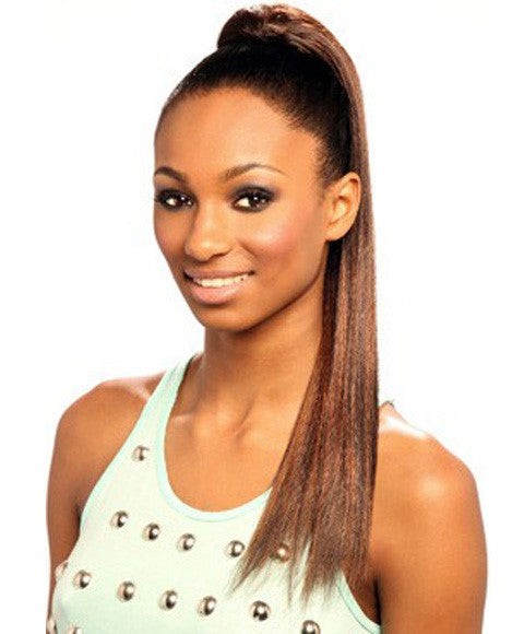 Cherish  Syn Drawstring Yaki Straight Ponytail