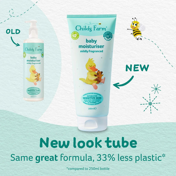 Childs Farm Baby Moisturiser With Mildly Fragranced 200ml / 500ml