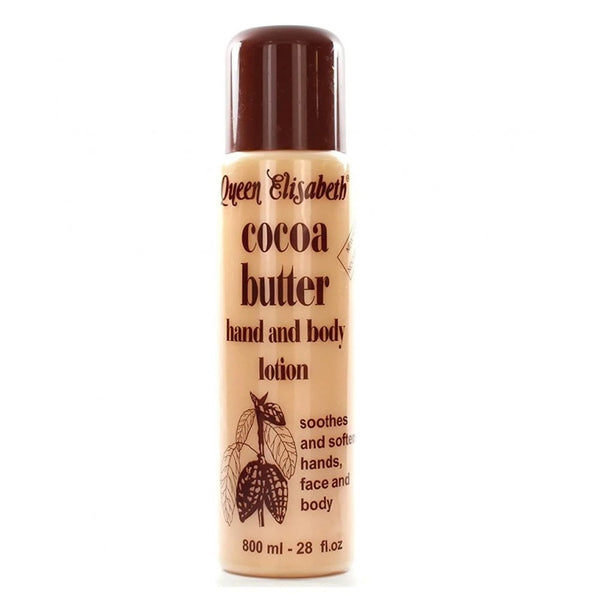 Queen Elisabeth Cocoa Butter Hand And Body Lotion 250ml / 400ml / 800ml - Afro Hair Boutique