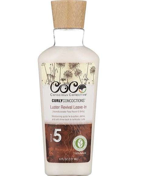 Coco Conscious Collective Curly Concoctions Luster Revival Leave In