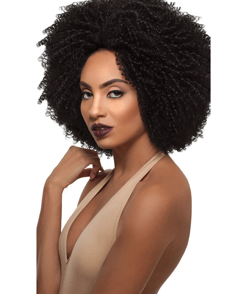 outre Big Beautiful Hair Syn Lace Front 4C Coily Wig
