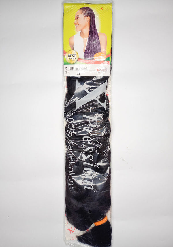 X Pression Syn Ultra Braid X-PRESSION Ultra Hair Braid (Braiding) Extension (Choice of Colours) - Afro Hair Boutique