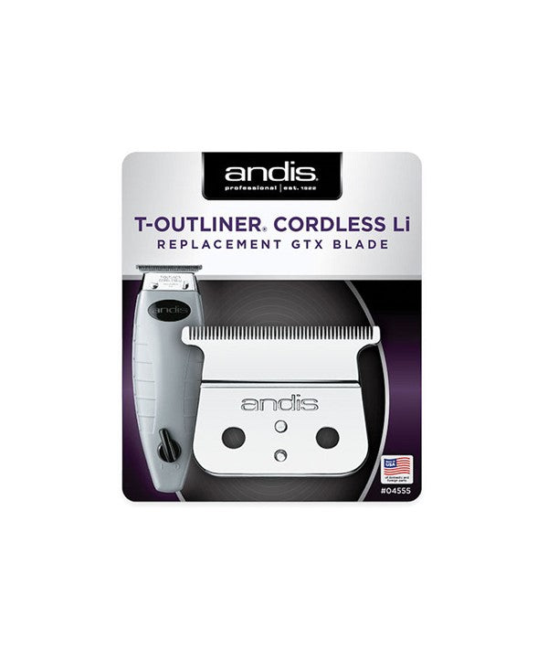 Andis  - T Outliner Cordless Li Replacement GTX Blade 04555