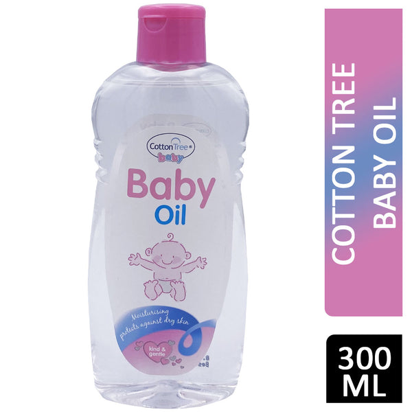 Cotton Tree Baby Oil 300ml - Afro Hair Boutique