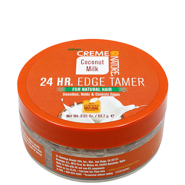 Creme Of Nature Coconut Milk 24 HR Edge Tamer 63g