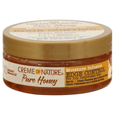 Creme Of Nature Pure Honey Moisture Infusion Edge Control 63g