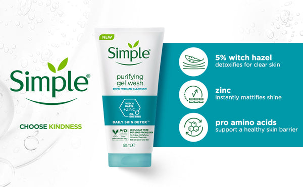 Simple  Purifying Facial Wash - Afro Hair Boutique