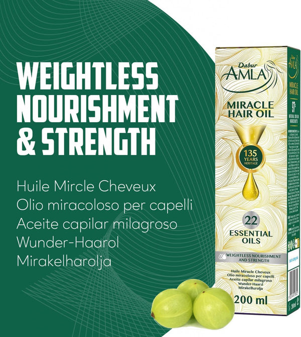 Dabur Amla Miracle Hair Oil 200ml