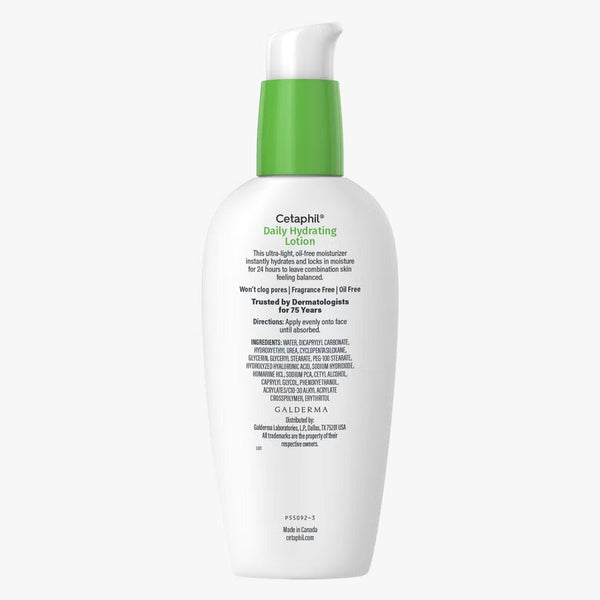Galderma Cetaphil Daily Hydrating Moisturiser For Sensitive Skin 88ml