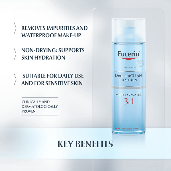 Eucerin Dermato Clean 3In1 Hyaluron Micellar Water 200ml