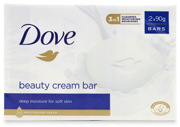 Dove Beauty Cream Bar 135g / 90g - Afro Hair Boutique