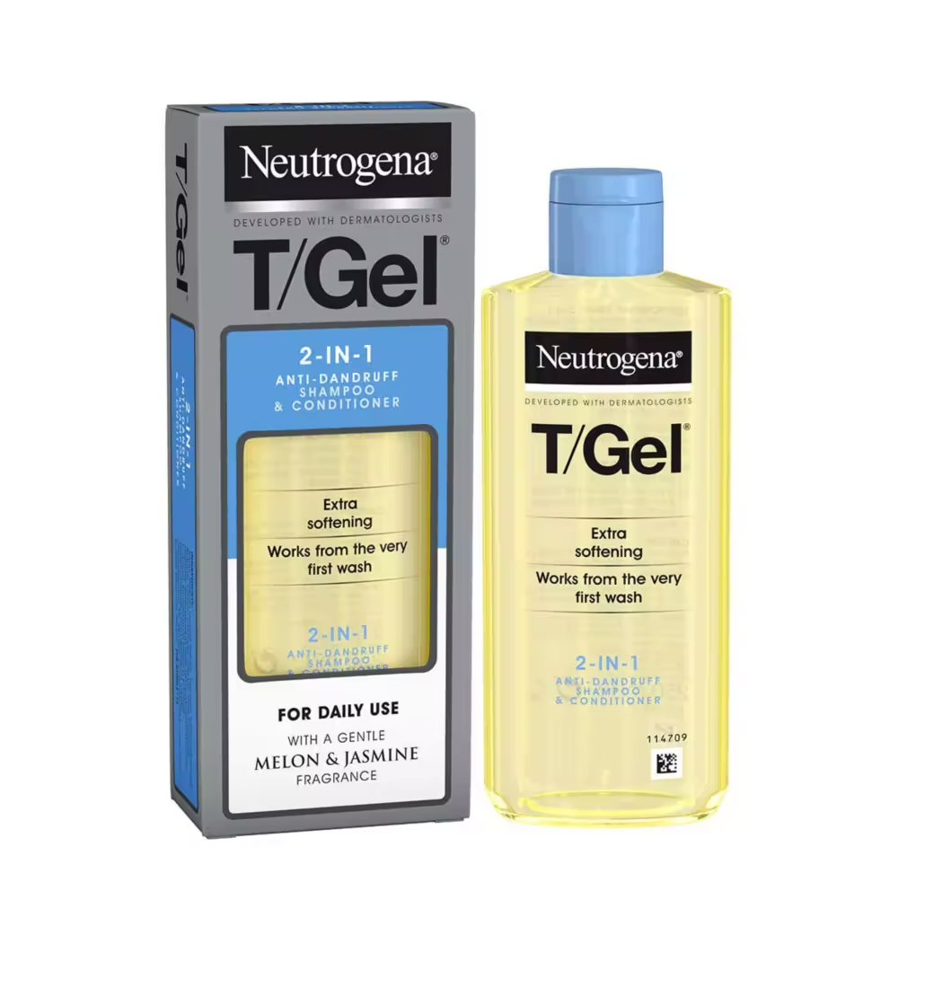 Neutrogena T Gel Melon Jasmine Anti Dandruff Shampoo Conditioner 250ml