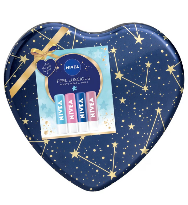 Nivea Feel Luscious Lip Care Gift Set - Afro Hair Boutique