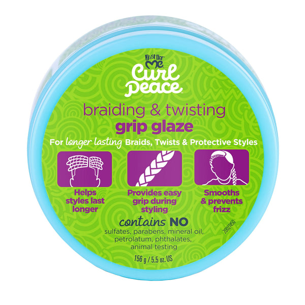 Just For Me Curl Peace Braiding And Twisting Grip Glaze 156g - Afro Hair Boutique