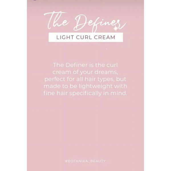 Botanika Beauty The Definer Curl Cream 354ml - Afro Hair Boutique