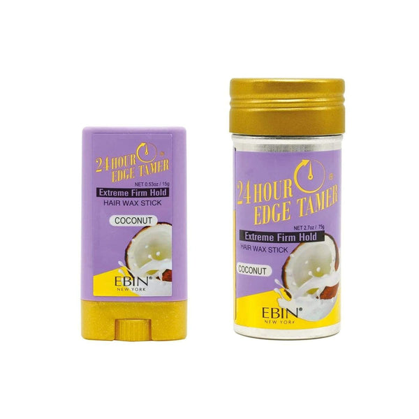 EBIN 24 Hour Edge Tamer Coconut Hair Sleek Stick 15g / 75g - Afro Hair Boutique