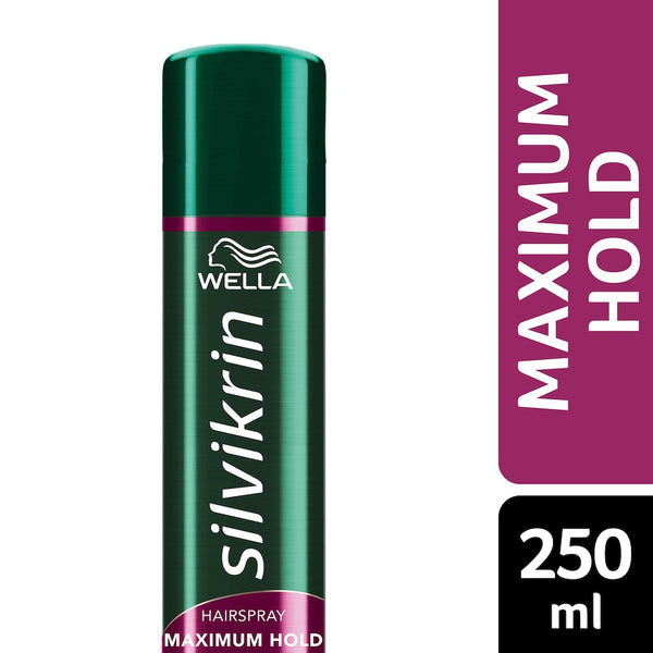Wella Silvikrin Classic Maximum Hold 5 Hairspray 250ml