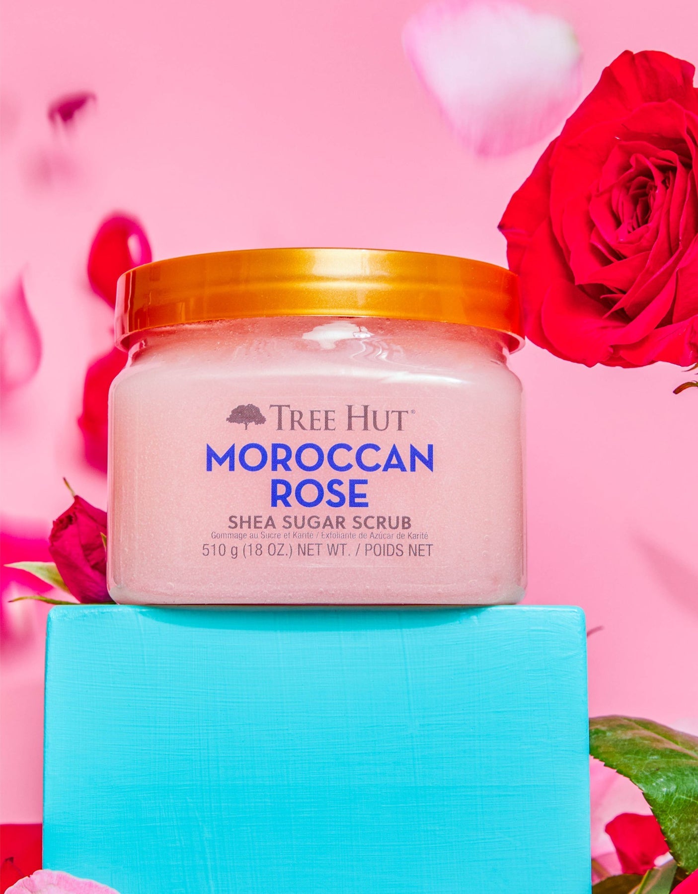 Tree Hut Moroccan Rose Shea Sugar Scrub 510g