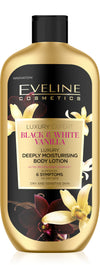 Eveline Luxury Expert Black & White Vanilla Deeply Moisturizing Body Lotion 350ml