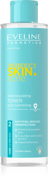 Eveline Perfect Skin Acne Seboregulating Toner Pore Tightening 200ml