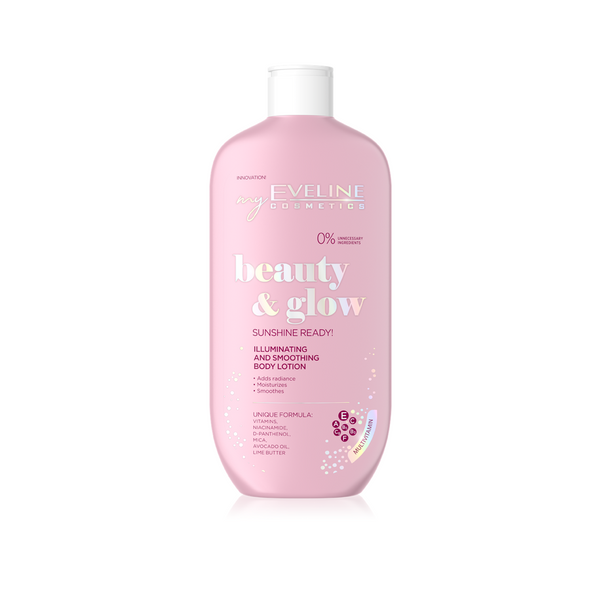 Eveline Beauty Glow Sunshine Ready Illuminating Smoothing Body Lotion 350ml