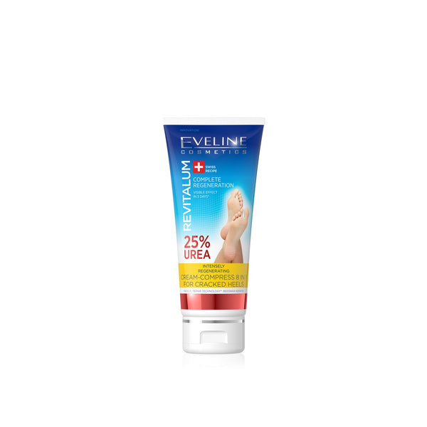 Eveline Revitalum 25 Percent Urea Complex Cracked Heels Cream 75ml - Afro Hair Boutique
