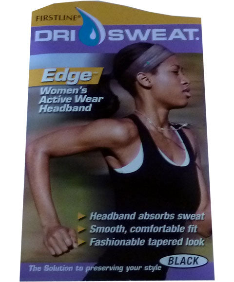FirstLine Manufacturing Dri Sweat Edge Womens Active Wear Headband