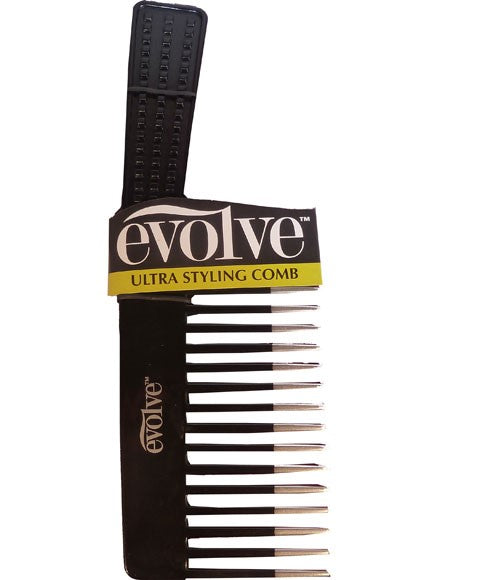 FirstLine Manufacturing Evolve Ultra Styling Comb Black 415 