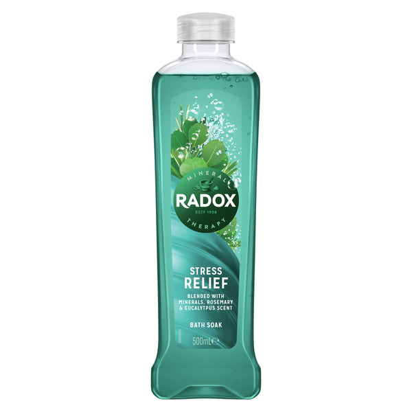 Radox 100% Nature Inspired Fragrance Bath Soak, Stress Relief 500ml