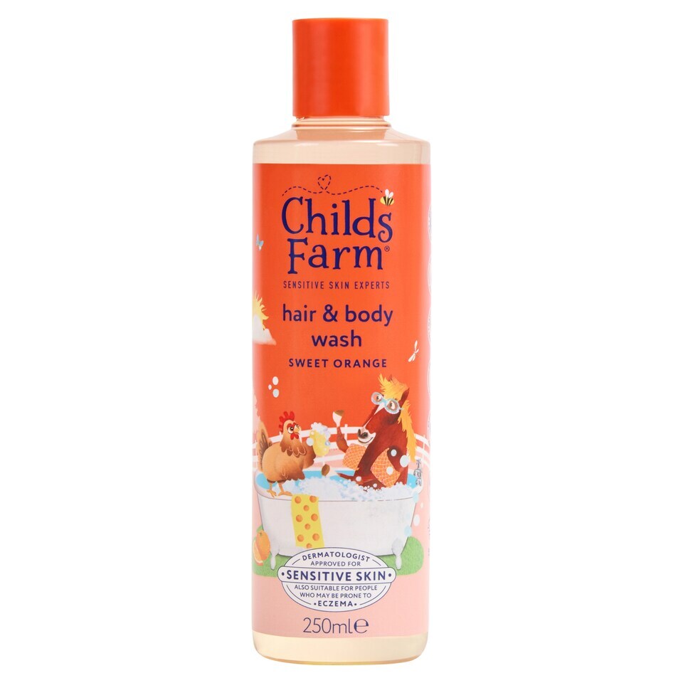 Childs Farm Sweet Orange Hair And Body Wash 250ml / 500ml