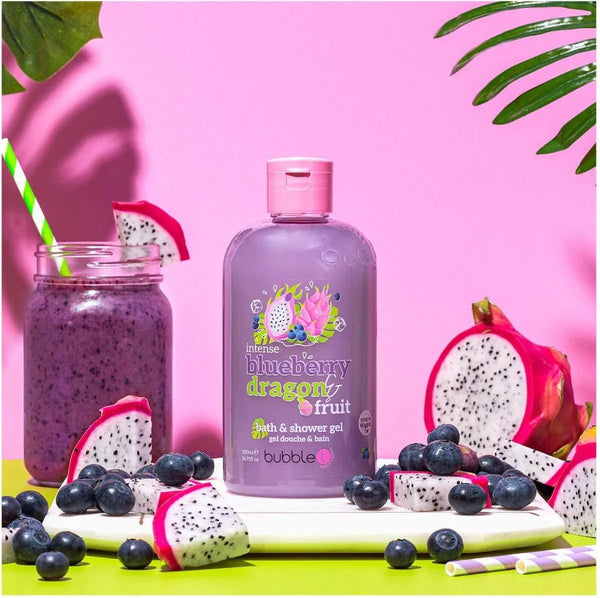 Bubble T Intense Blueberry Dragon Fruit Bath And Shower Gel 500ml