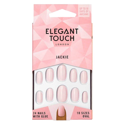 Elegant Touch Jackie Nail With Glue 24 Nails