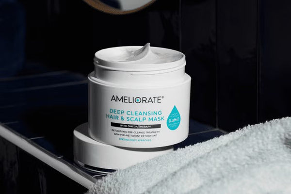AMELIORATE Deep Cleansing Hair and Scalp Mask with Omega Therapy 225ml - Afro Hair Boutique