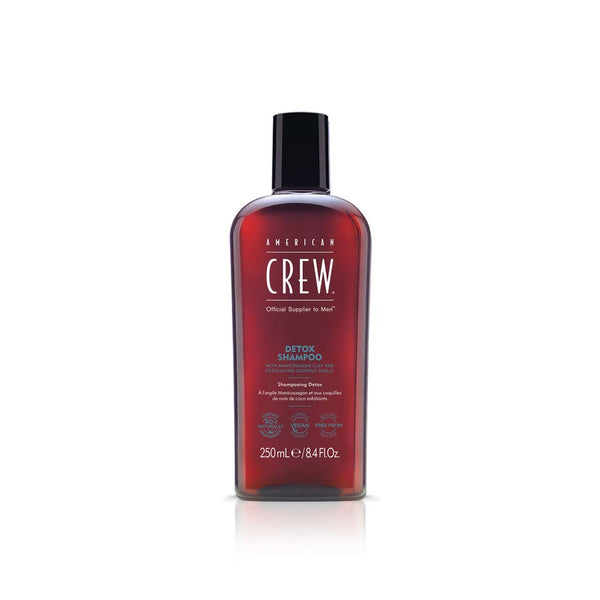 American Crew Hair & Scalp Detox Shampoo For Men Shampoo 250ml / 1000ml - Afro Hair Boutique