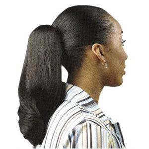 Sleek Human Hair Ez Yaki Ponytail