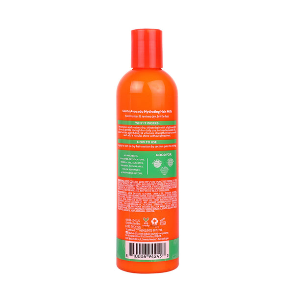 Cantu Avocado Hydrating Lightweight Hair Milk 355ml - Afro Hair Boutique