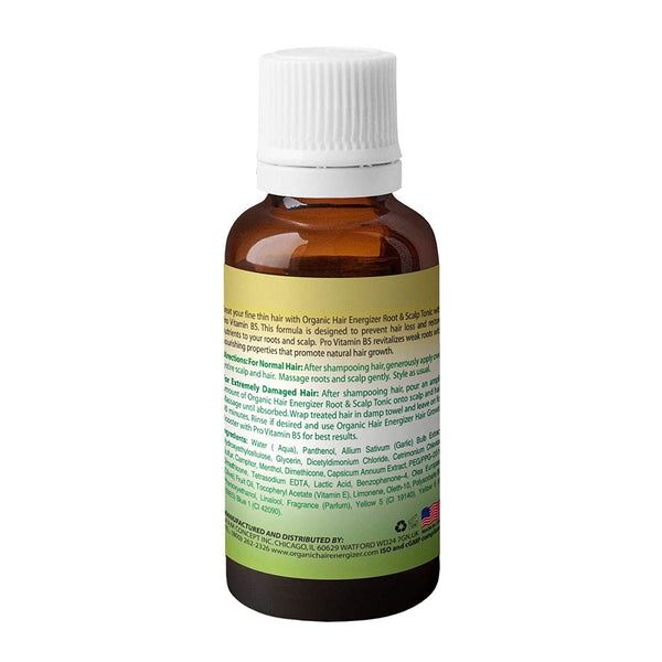 Organic Hair Energizer Root And Scalp Tonic with Pro Vitamin-B5 50ml - Afro Hair Boutique