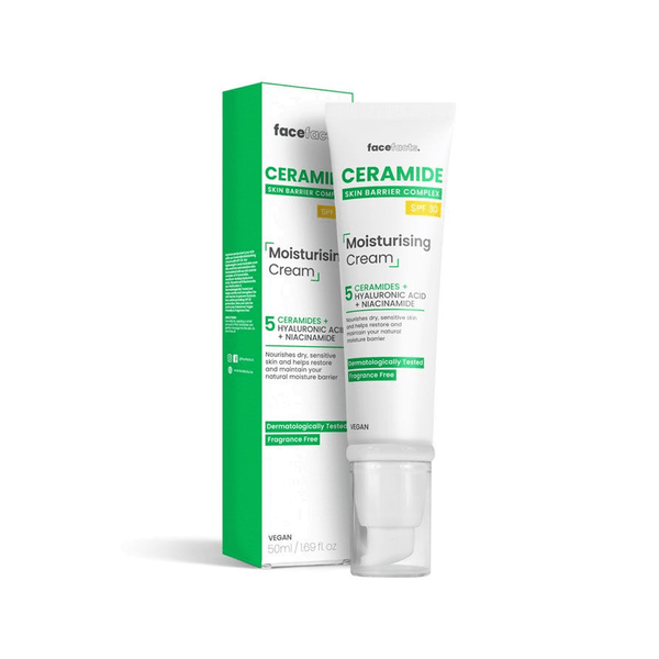 Face Facts 5 Ceramide SPF30 Face Moisturising Cream 50ml - Afro Hair Boutique