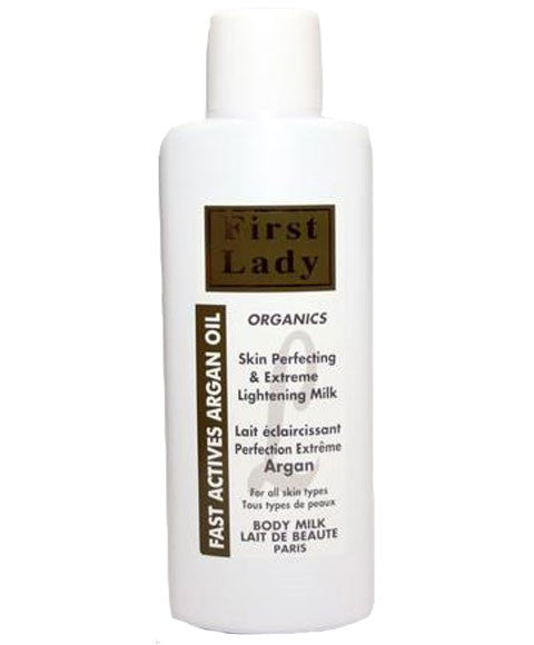 Firstlady First Lady Organics Fast Actives Argan Oil Body Milk