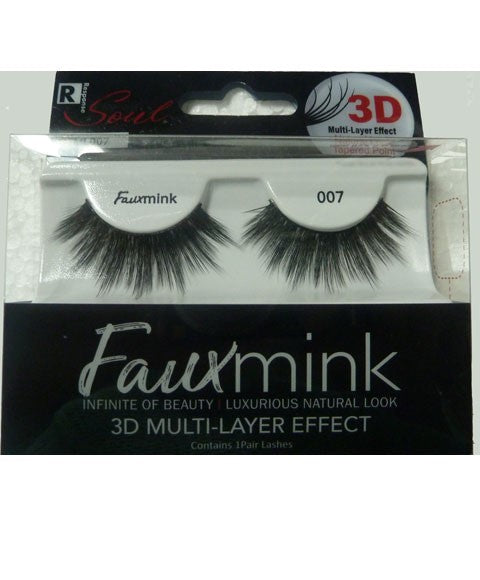 Bee Sales Response Soul Faux Mink 3D Effect Eyelash 007
