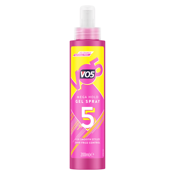VO5 Megahold Control Gel Spray 200ml - Afro Hair Boutique