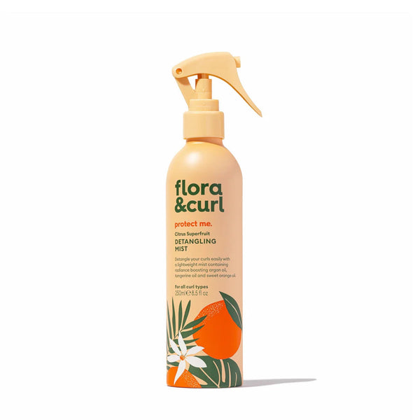Flora And Curl Protect Me African Citrus Bloom Superfruit Detangling Mist 250ml - Afro Hair Boutique