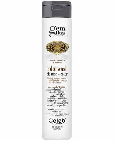 Celeb Luxury Brown Diamond Sunbrown Original Colorwash Cleanse Color 244ml