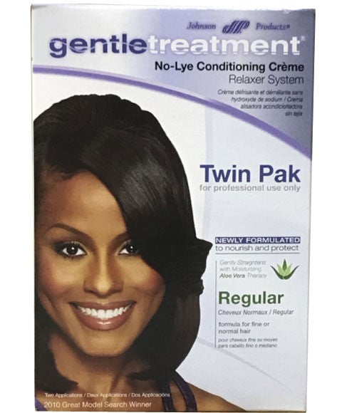 Johnson Products Gentle Treatment No Lye Conditioning Creme Relaxer System
